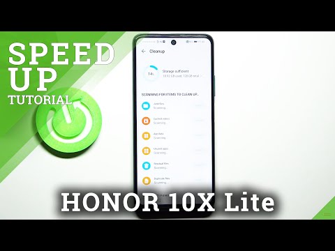 How to Speed Up HONOR 10X Lite – Clean Up Memory / Optimize System