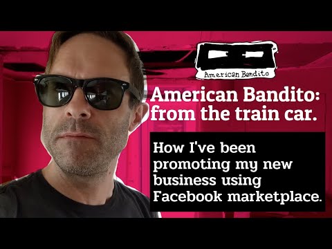 How I've been promoting my new business using Facebook marketplace.