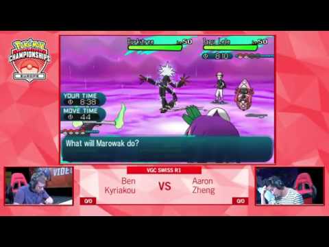 Aaron Cybertron Zheng vs Ben kyriakou Pokemon VGC 2017 European International Championship