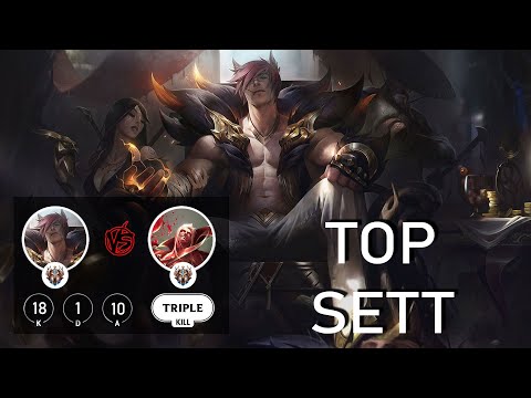 Sett Top Vs Vladimir - VN Dark Challenger - Patch 10.1