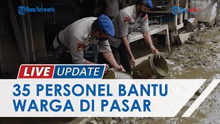 Pascabanjir di Kota Jayapura, Polda Papua Terjunkan Personel untuk Bantu Warga Bersihkan Sisa Banjir