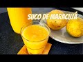 SUCO DE MARACUJÁ NATURAL NO LIQUIDIFICADOR Receita Simples E Delicioso Sucodemaracujá Suco
