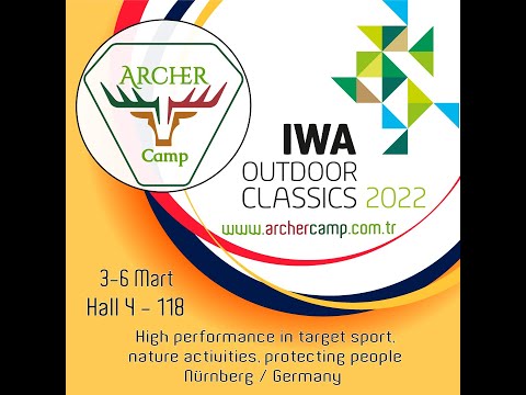 IWA Outdoor Classics 2022 Exhibition in Nuremberg. Almanya