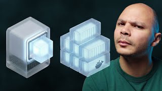 The real difference between a virtual machine and a container.