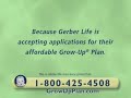 Gerber Life Grow Up Plan Commercial