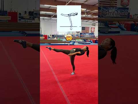 She did the impossible 😳 #gymnastics #gymnast #olympics #olympic #sports #sport #rhytmicgymnastics