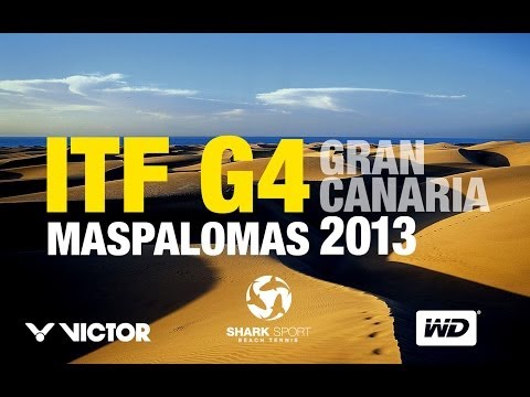 Beach Tennis - ITF G4 Tournament - Maspalomas 2013 Highlights