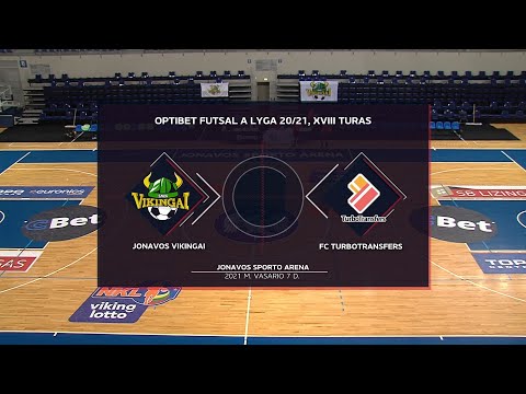 Optibet Futsal A Lyga | Jonavos Vikingai - FC Turbotransfers | Rungtynių Santrauka |