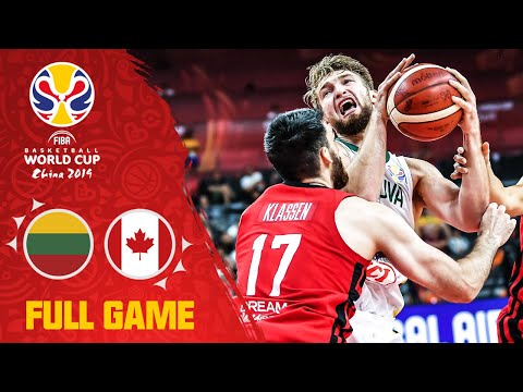 Lithuania show Canada what they're made of! - Full Game - FIBA Basketball World Cup 2019