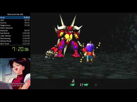 Wild Arms Speedrun - 1:27:28 No ACE RTA