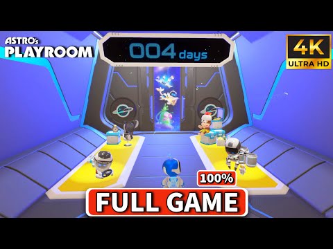 ASTRO'S PLAYROOM (PS5) 100% Walkthrough FULL GAME + DLC [4K 60FPS] - No Commentary