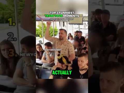 Top 3 Funniest TRAM Moments Impractical Jokers 😂🚡