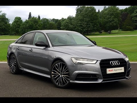 OY18RMU AUDI A6 TDI ULTRA S LINE BLACK EDITION GREY 2018, Bradford Audi