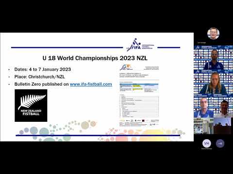 U18 Fistball World Championship update