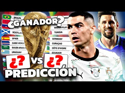 Mi PREDICCION de la COPA DEL MUNDO 2026!