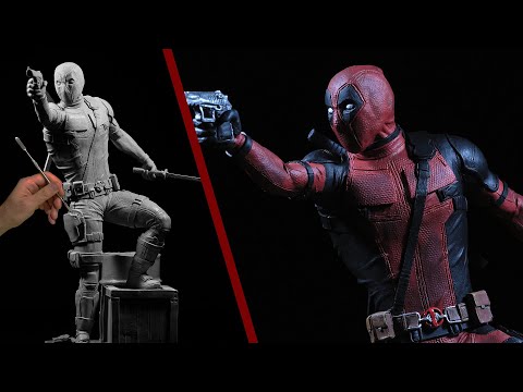 Sculpting DEADPOOL [Timelapse] MARVEL