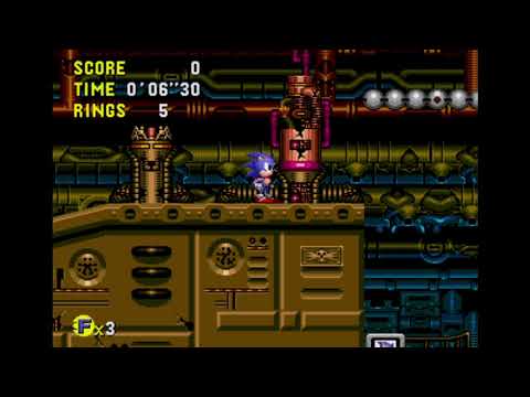 Sonic CD - Metallic Madness Bad Future Vocal