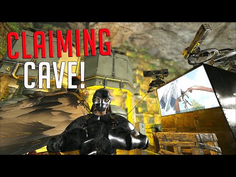 Claiming The Most Broken Cave DAY 1! - Ark Survival Evolved