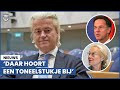 ‘Bezoek aan Wilders weer pijnlijk circus voor de bühne’