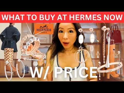 WHAT TO BUY AT HERMES NOW W PRICE |Hermes fine jewelry, rtw, shoes and bags with price