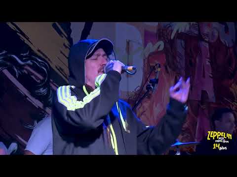 Agua Sucia y Los Mareados en vivo en el 14º aniversario de Zeppelin Pizzas