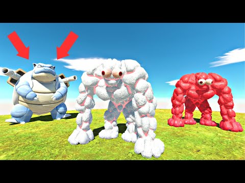 Blastoise vs Random Teams - Animal Revolt Battle Simulator