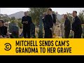 Mitchell Sends Cam S Grandma To Her Grave Modern Family Comedy Central Africa