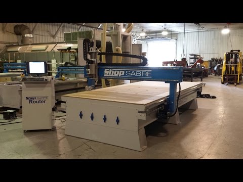ShopSabre CNC: IS408 CNC Router & Mozaik’s Operator Feature!video thumb