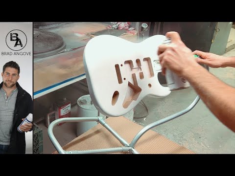 Applying spray finish