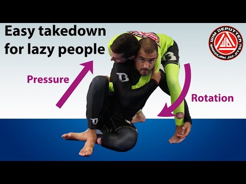 Easy takedown and back defense for bjj (Can be used by beginners and advanced alike)