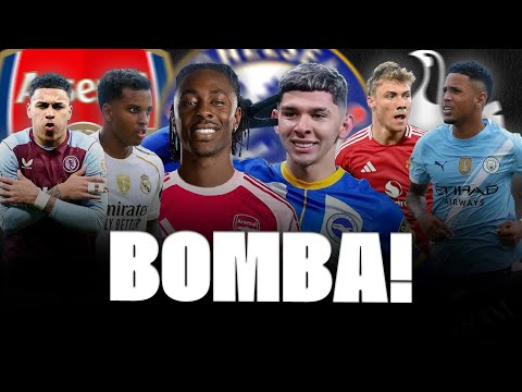 🚨 SHOCK HIJACK! CHELSEA DEAL DONE! EZE, ENCISO, ROGERS, RODRYGO, HOJLUND…