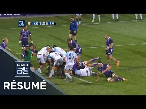 PRO D2 - Résumé Angoulême-Bayonne: 22-18 - J28- Saison 2018/2019