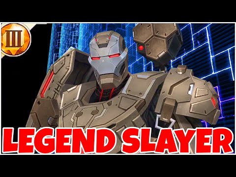 T3 WAR MACHINE DESTROYS KNULL & MEPHISTO WITHOUT ANY CTP! l Marvel Future Fight