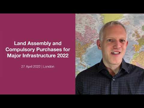 Land Assembly and Compulsory Purchase for Major Infrastructure - Paul Gardner