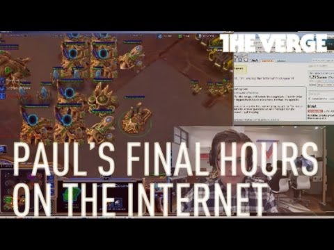 Verge Live: Paul's last hours on the internet