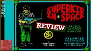 Superkid in Space - on the ZX Spectrum 48K !! with Commentary