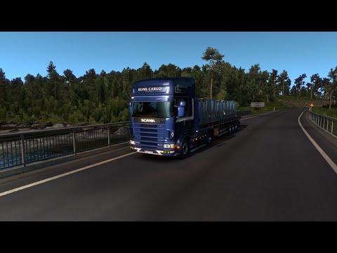 Scania 164L 580 V8 OPEN PIPE ETS 2 Kandalaksha (RU) - Honningsvåg (N)