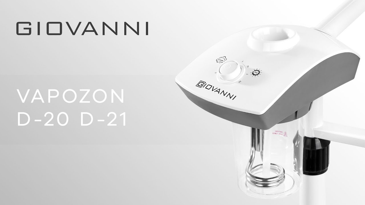 GIOVANNI Veido garintuvas D-20, Juodas, 1 vnt.