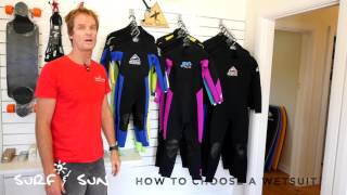 How to choose a wetsuit with Surf & Sun