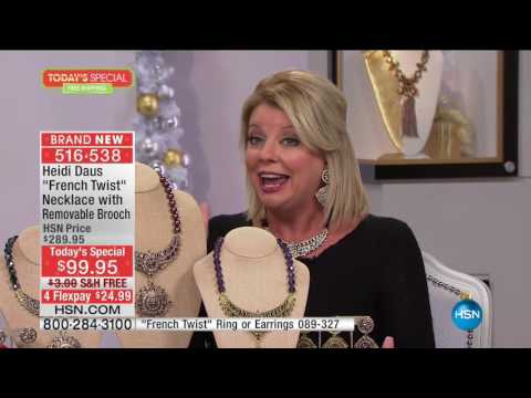 HSN | Heidi Daus Fashion Jewelry Gifts 11.01.2016 - 05 PM