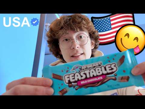 Trying Food From The USA 🇺🇸😋