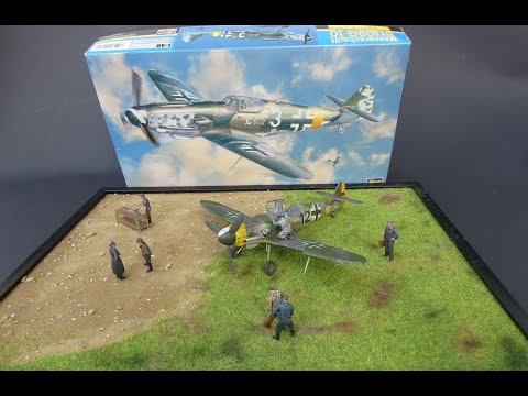 Messerschmitt Bf 109 G-10 1/48 [Hasegawa] (some camo painting and self made and aftermarket masks)