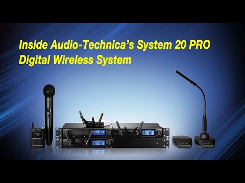 AUDIO-TECHNICA ATW-1422 Series 20 Digital 2.4GHz Dual Handheld Wireless Mic System image 5