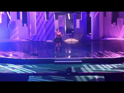 ESCKAZ live in Amsterdam: Igzidora Gjeta (Albania) 2nd rehearsal