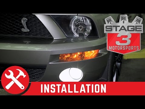 2007-2014 Mustang GT500 Diode Dynamics LED Fog Light Install