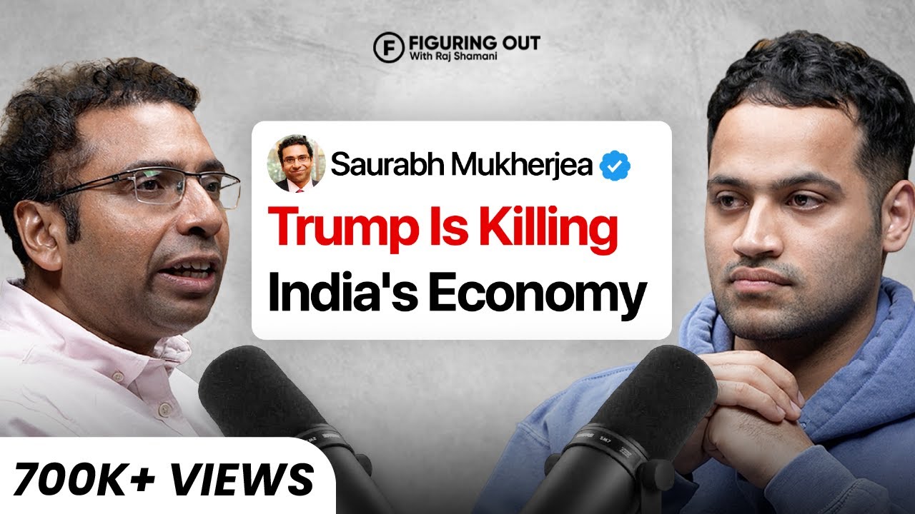 Stock Market Crash, Donald Trump, China & Global Economy - Saurabh Mukherjea | FO326 Raj Shamani