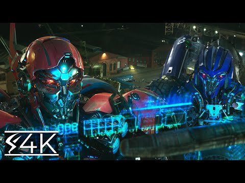 Transformers (4K) Bumblebee VS Dropkick & Shatter : Part 1
