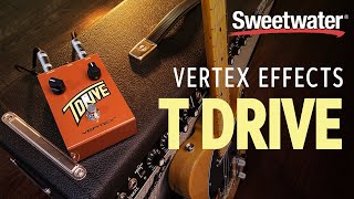 Video thumbnail for Vertex Effects T Drive "Wreck-in-a-box" Effect Pedal Demo by Sweetwater