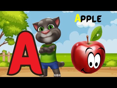 ABC song | nursery rhymes |  apple labc phonics song for toddlers | #alphabets song @Kidszone1117