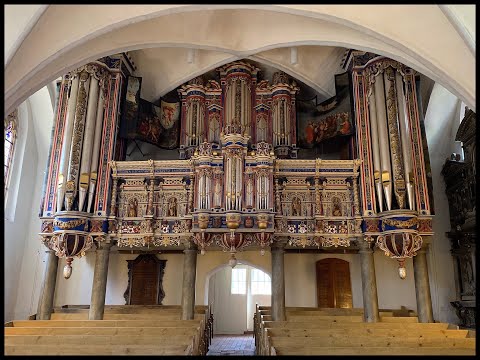 Harald Vogel plays Renaissance Genevan Psalter settings on the 1683 Herbst/Gercke organ in Basedow